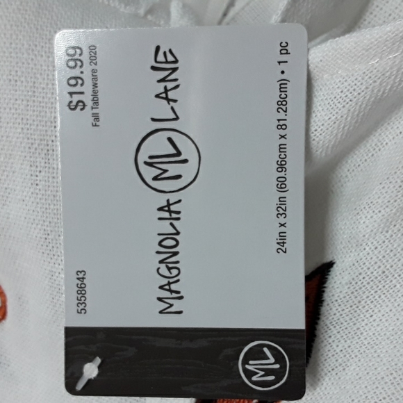 NWT Apron One Size OS Pumpkin Spice and Everything Nice! Great for Thanksgiving! - Picture 6 of 14